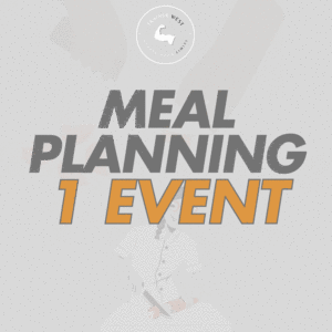 Personalized Meal Planning 1 Event 2-25 People