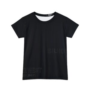 Women's Silhouette Tee Mars on Mars - Fitness, Gymwear, Workout Shirt, Gift for Her, Casual Wear